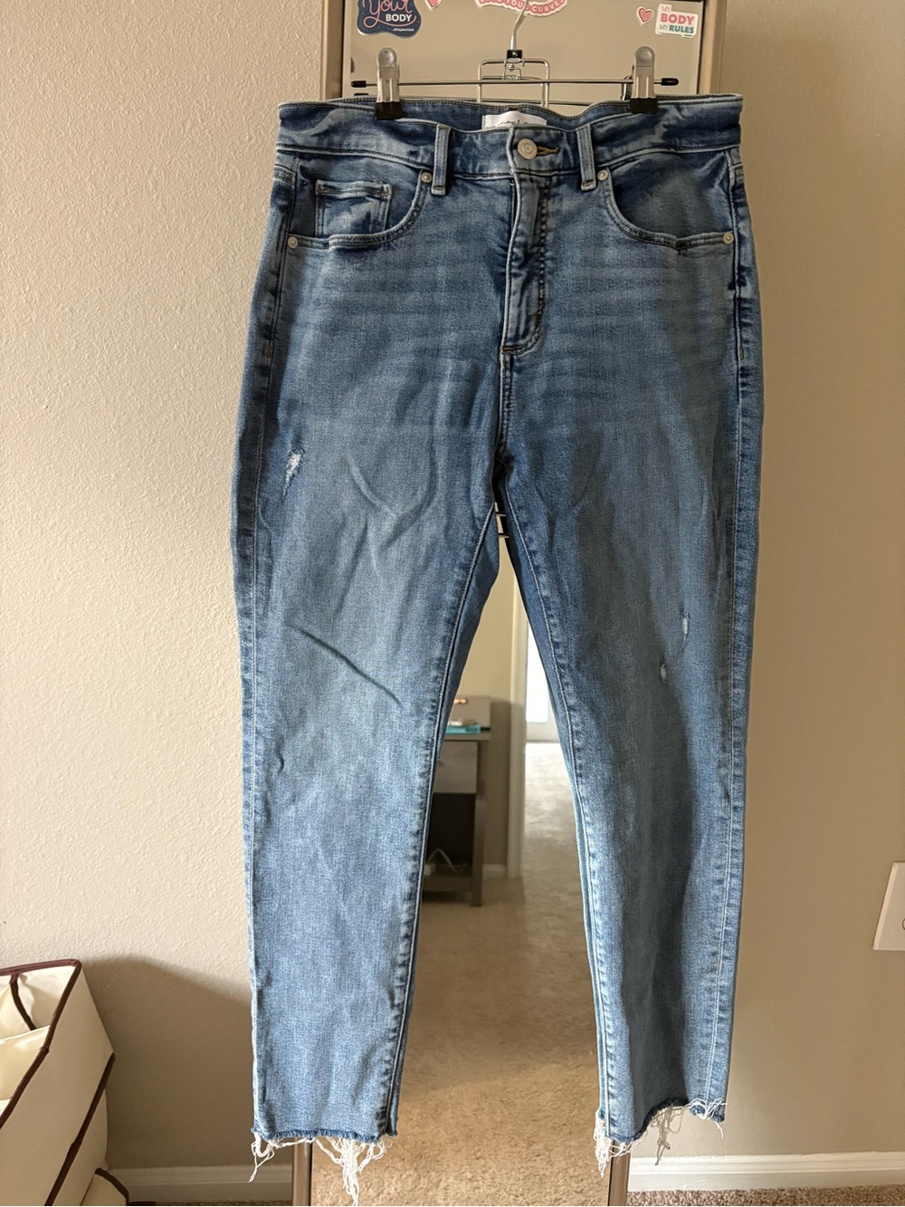 Loft High-Rise Light Blue Women's Jeans